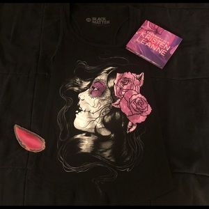 Black Sugar Skull tank top